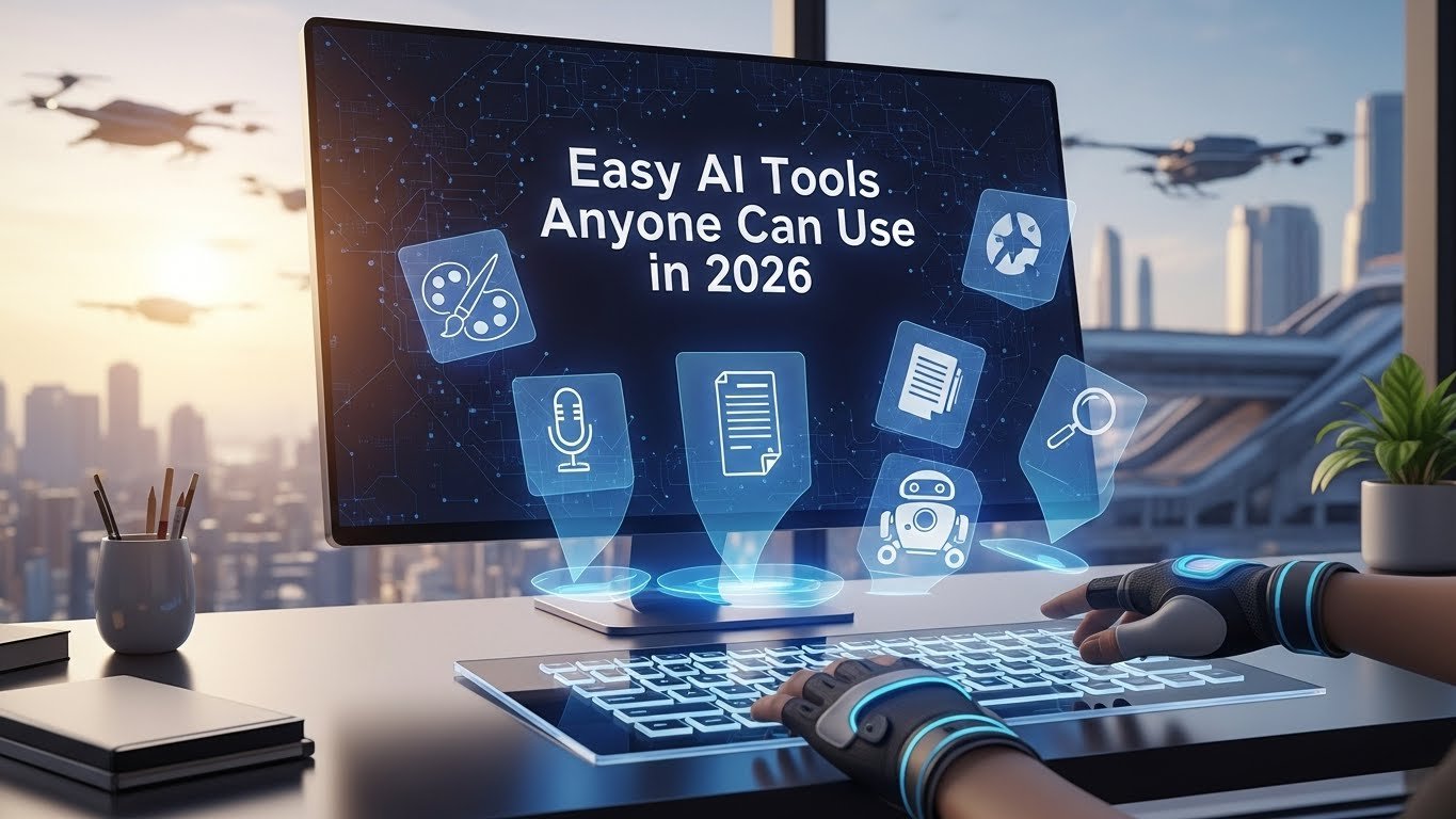 Easy AI Tools Anyone Can Use in 2026