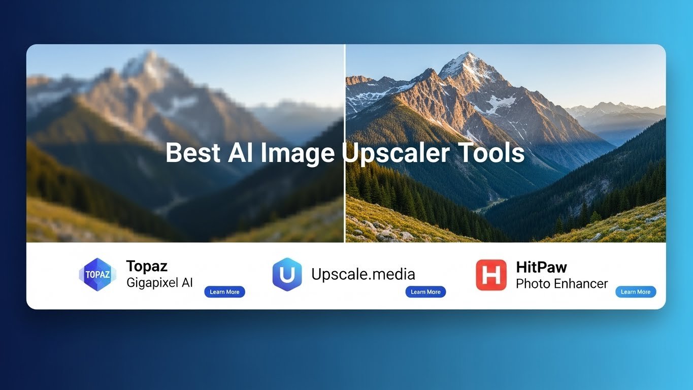 Best AI Image Upscaler Tools
