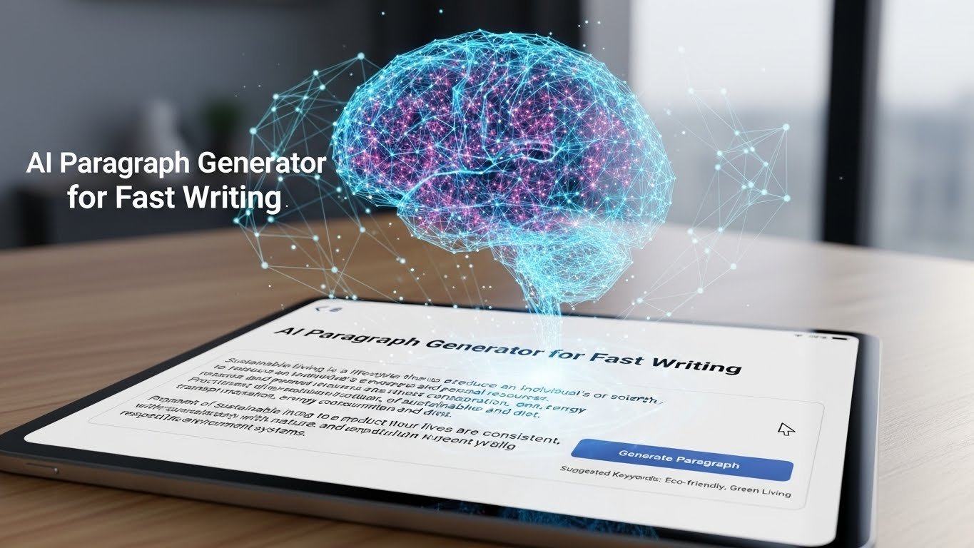 AI Paragraph Generator for Fast Writing