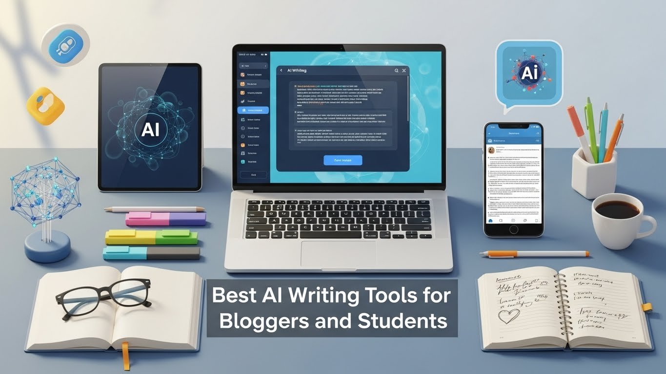 Best AI Writing Tools for Bloggers and Students
