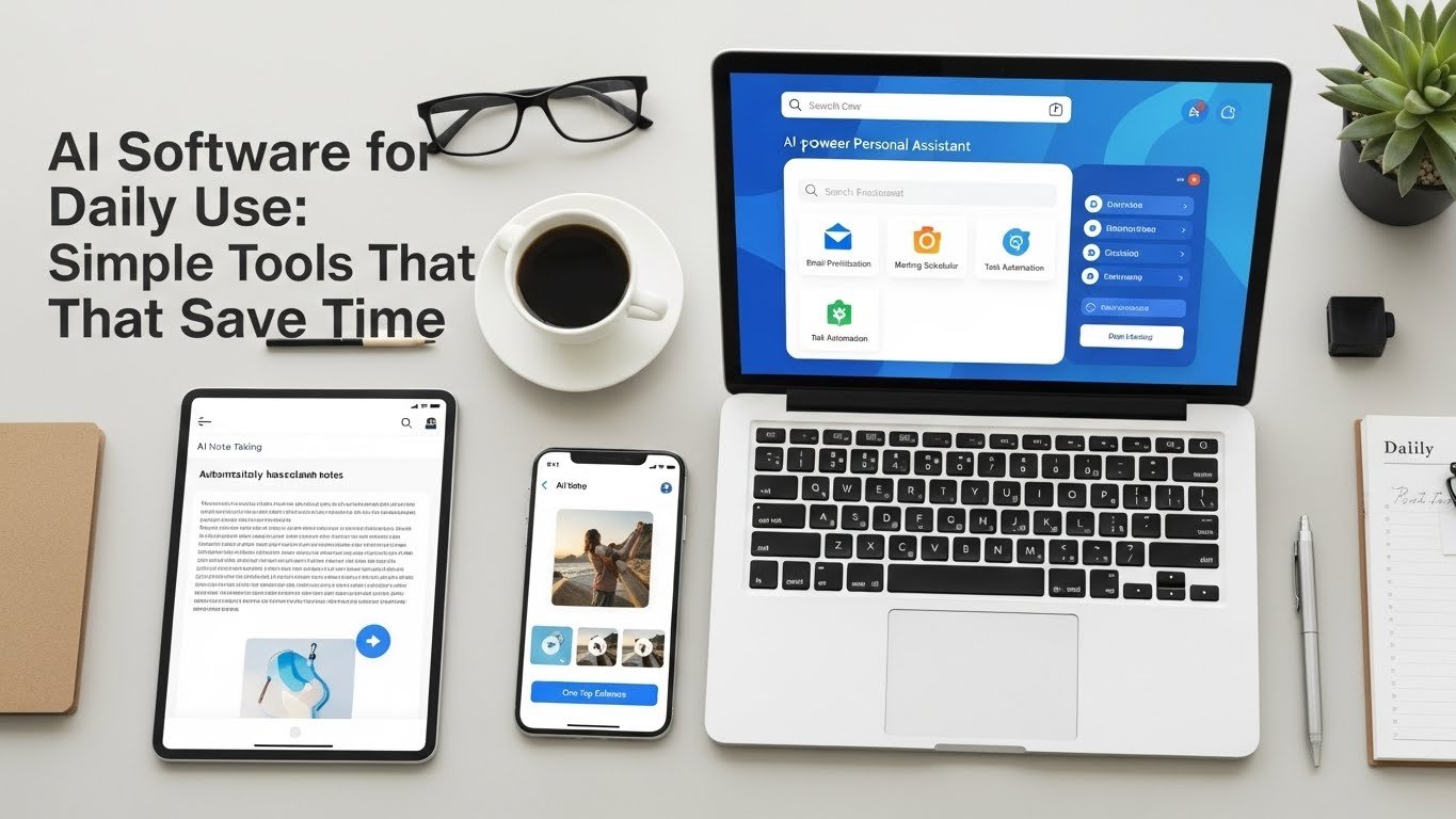 AI Software for Daily Use: Simple Tools That Save Time